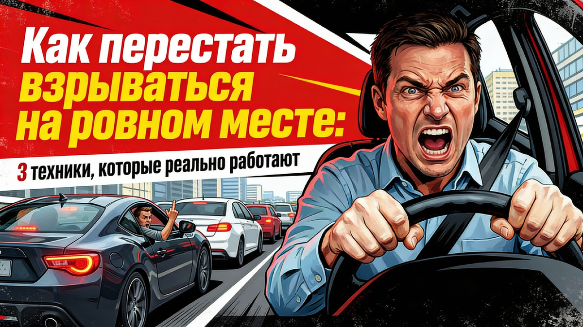 Как перестать взрываться на ровном месте