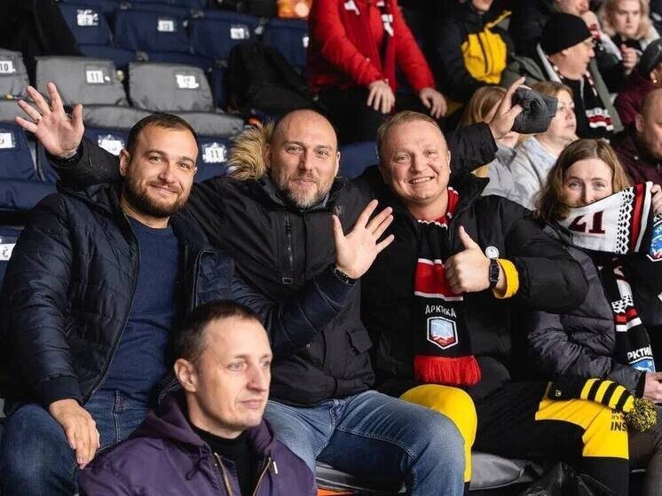     перед игрой зрителей ждет праздник. фото: телеграм-канал ХК «Арктика».