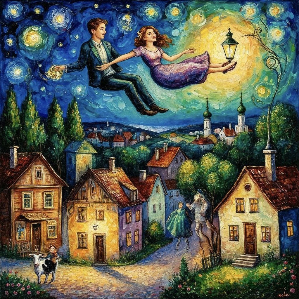 Изображение в концепции М.Шагала