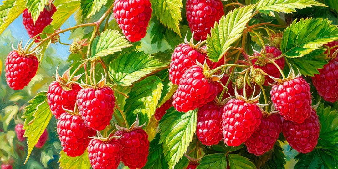 Удваиваем урожай малины хитрым способом