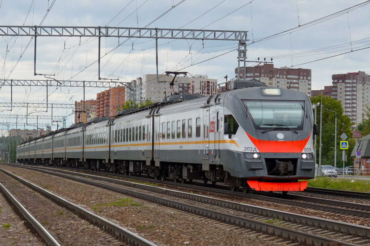 Электропоезд ЭП2Д в парке ЦППК. Источник: Fedor Vostochny/railgallery