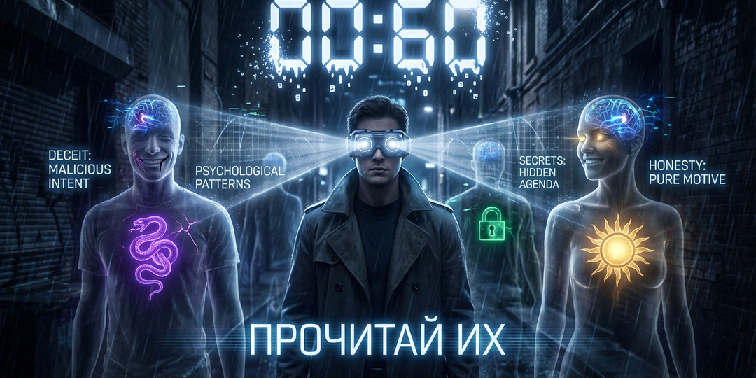 Хотите читать людей как открытую книгу? Секретная методика, которая работает за 60 секунд