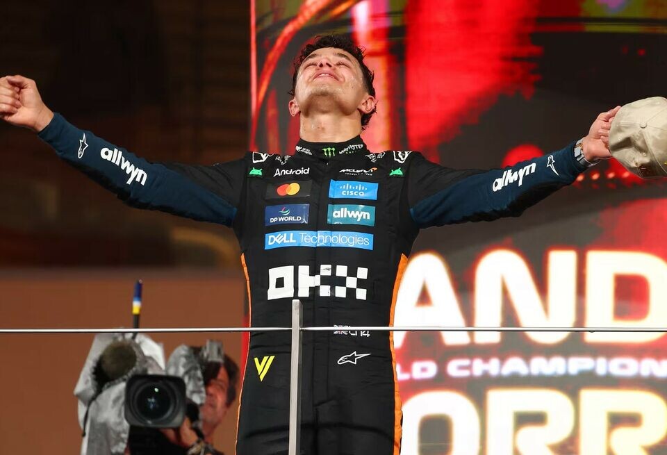    Ландо Норрис — чемпион мира Формулы 1 2025 года!F1