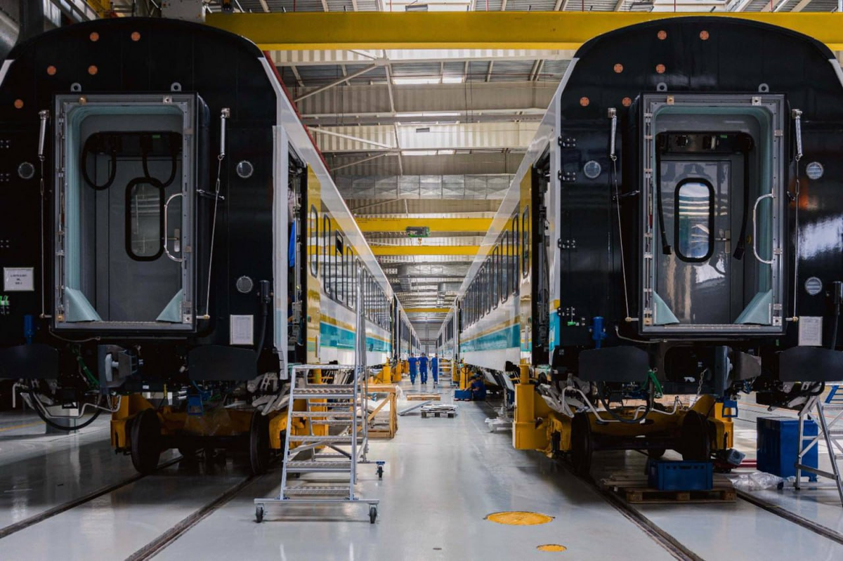 Пассажирские вагоны от Stadler Rail для КТЖ. Источник: КТЖ