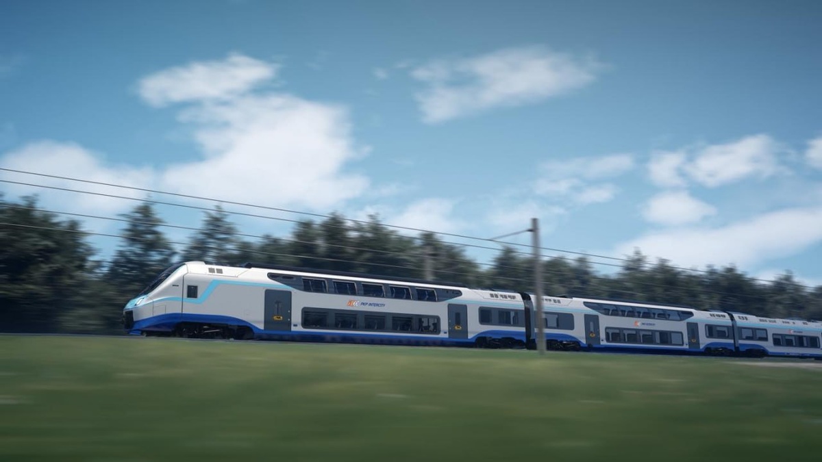  Рендер двухэтажного электропоезда от Alstom для PKP Intercity. Источник: Alstom
