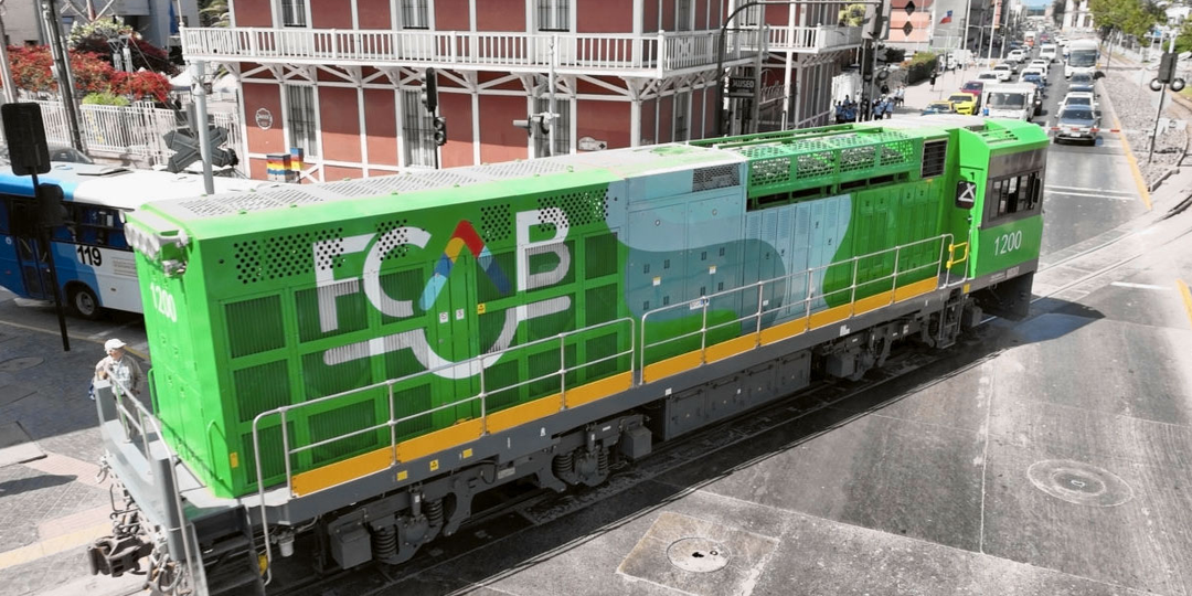 В Чили введен в эксплуатацию первый водородный локомотив в Южной Америке