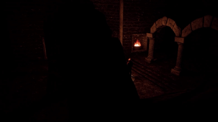 Gif картинка "Отрывок из обновлённой вступительной кат-сцены"