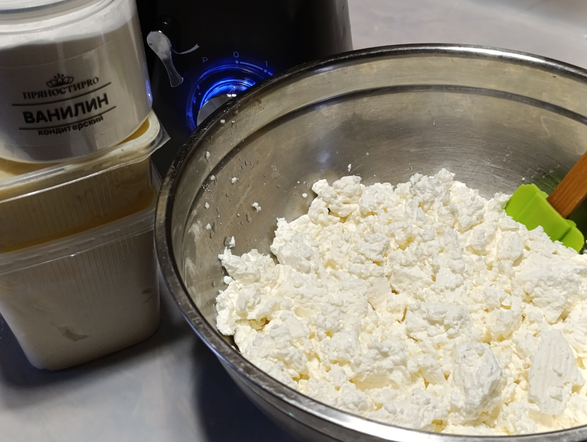 Составляющие творожной массы