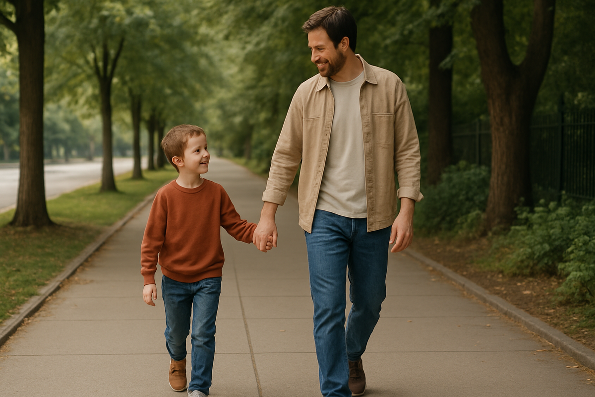 Тебе нужно быть ребенком