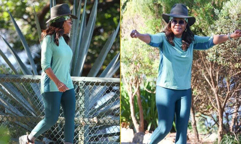    Источник: KHAP / BACKGRID / Action Press | Опра Уинфри на пробежке в Сиднее