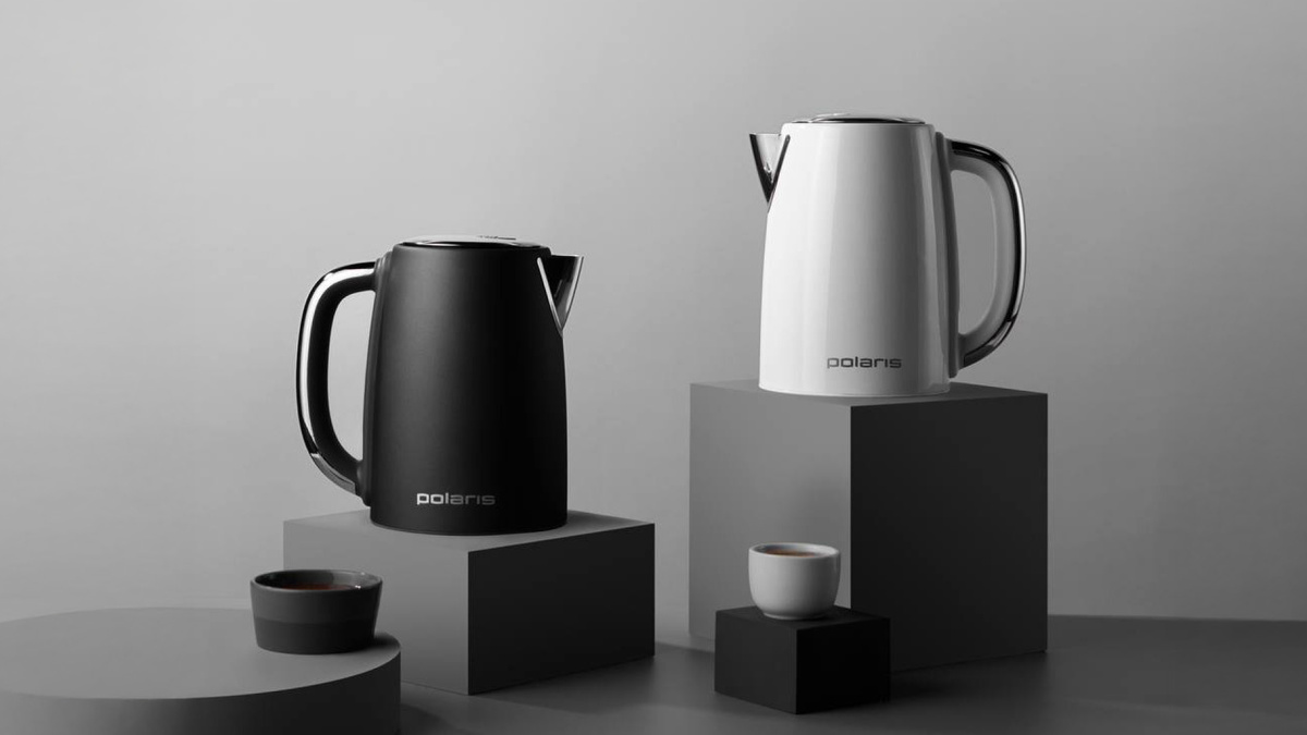 Чайник Polaris PWK 1755CAD Wi-Fi IQ Home с Wi-Fi управлением и регулировкой температуры нагрева.