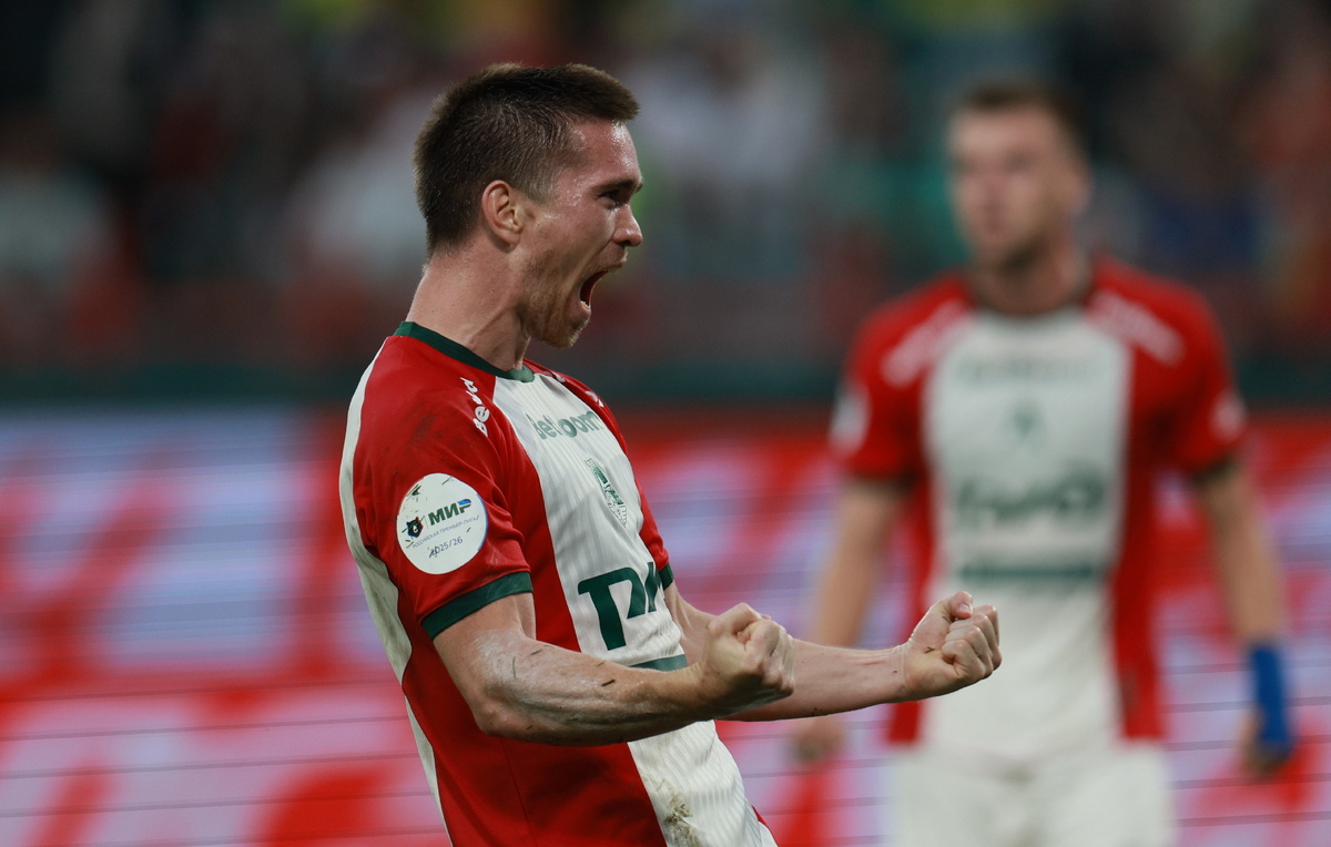    Футболист "Локомотива" Александр Руденко  Александр Щербак/ТАСС