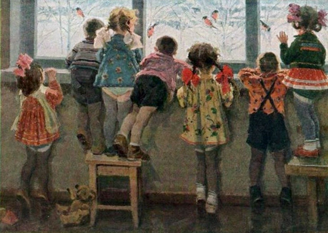 Наивное и милое любопытство!