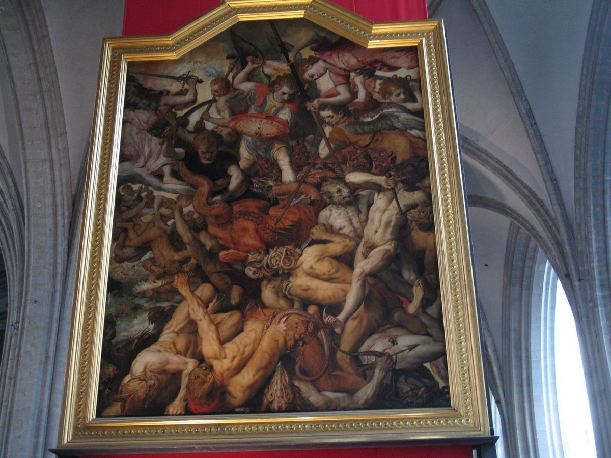 1554 год. Падение мятежных ангелов.                                   Музей изящных искусств в Антверпене