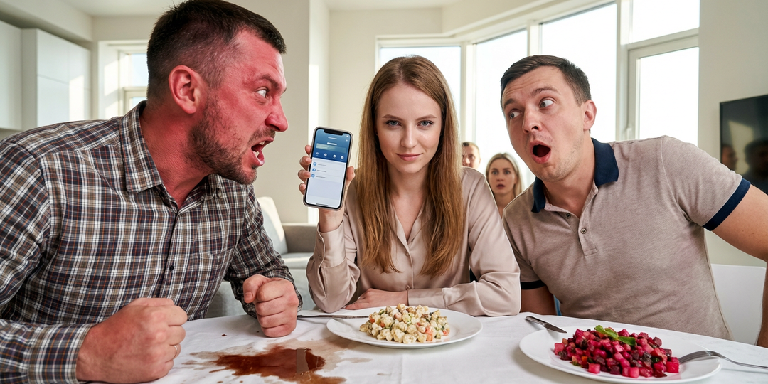 Муж высмеял меня перед друзьями и я рассказала им про его истинные доходы