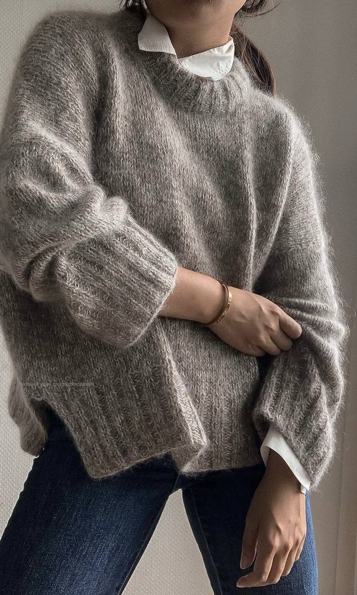 свитер оверсайз