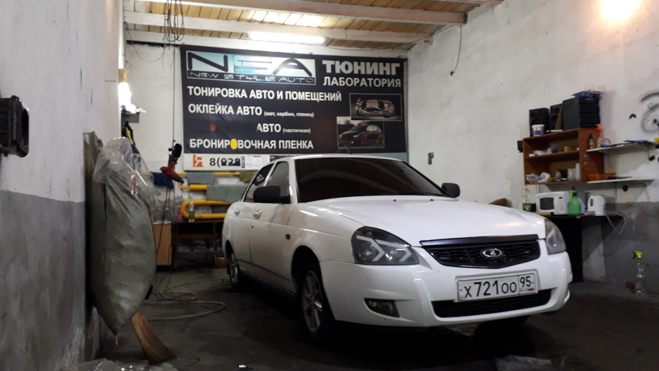 машина с 5 % тонировкой
