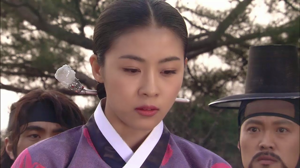 Кадр из сериал 2006 года телекомпании KBS о Хван Джин И
