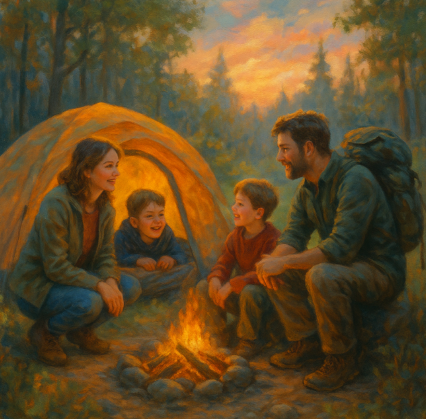 Туристические походы с ночевкой для всей семьи