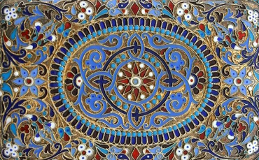 Перегородчатая эмаль. П.Овчинников