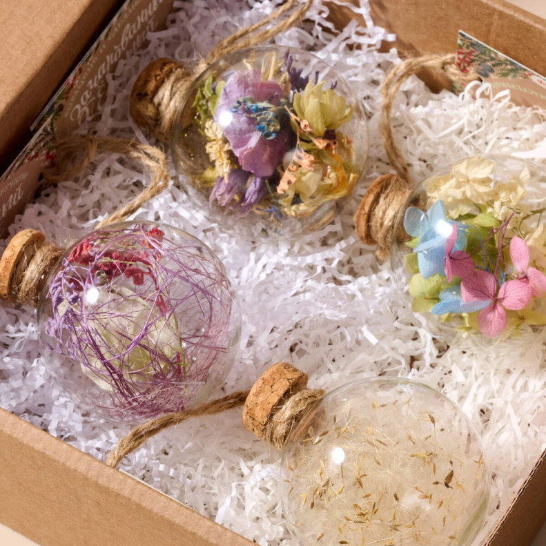 Зачарованные Ёлочные Шары в подарочной упаковке на сайте зачарованные.рф