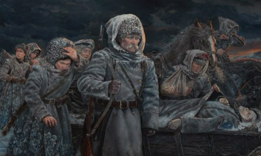 Ледяной поход Белого движения.