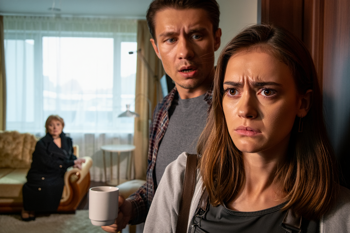 — С твоей матерью я больше под одной крышей не живу! — объявила я.