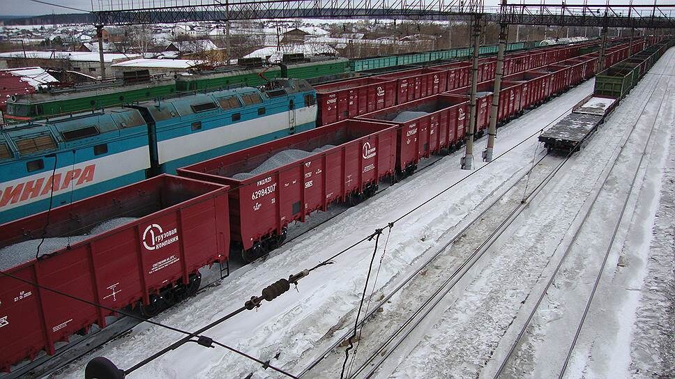 Полувагоны ПГК-1 на путях. Источник фото: kommersant.ru