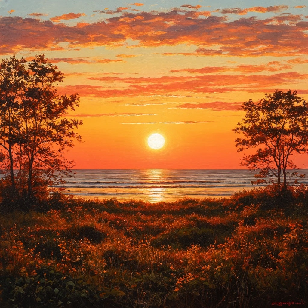 Вот когда буду сидеть на берегу океана, глядя на закат, я точно познаю Себя.... или нет? 