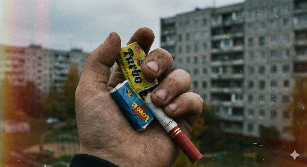 Рука счастья в 90е