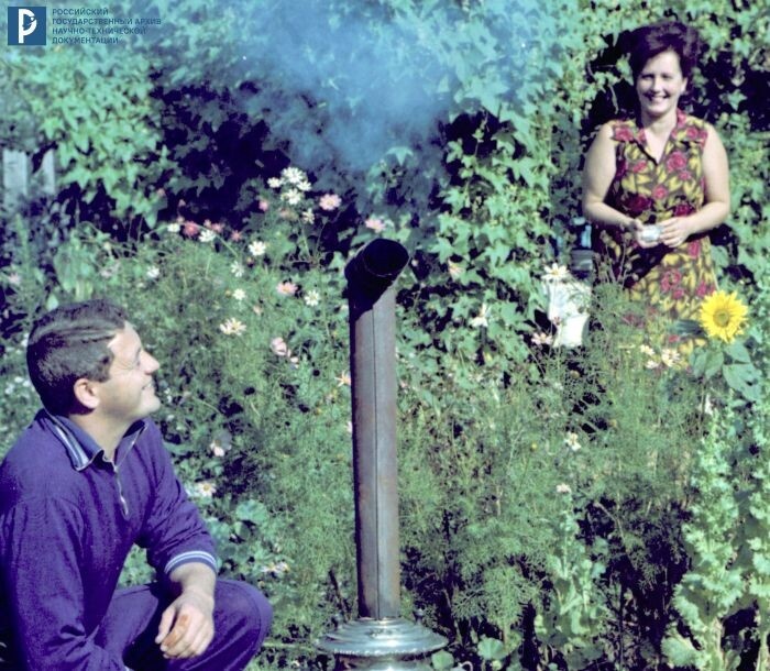 Владислав Волков на даче с женой – Людмилой Александровной (фото из открытых источников интернета)