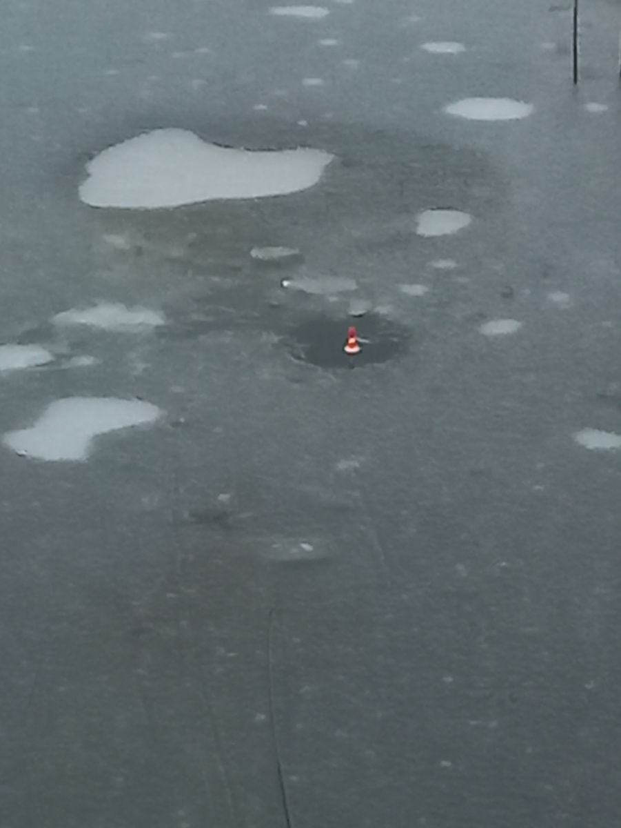 фото автора зимний сезон 2025- 2026 первый лед