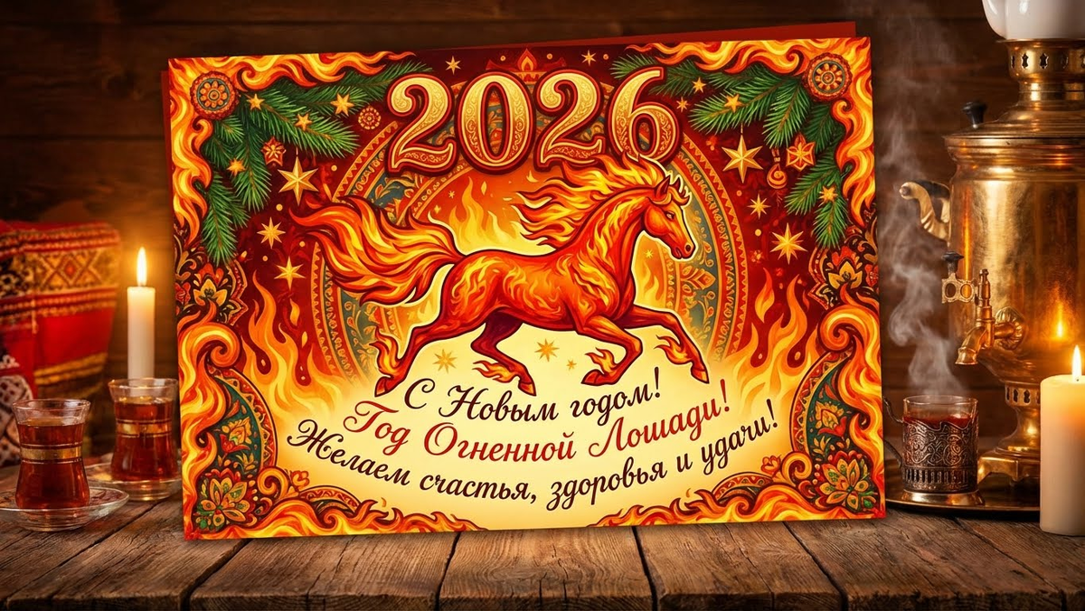 Год Лошади— символ силы, энергии и стремительного движения к цели