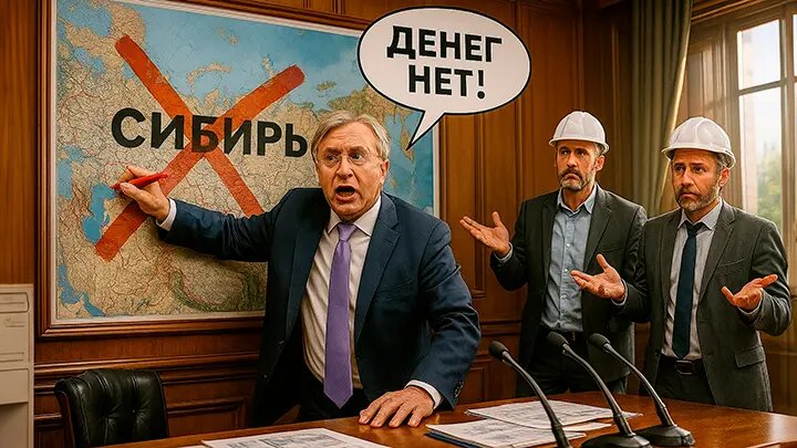 "Шестая колонна" вычёркивает русские суперпроекты из будущего страны. За предательство заплатим Сибирью