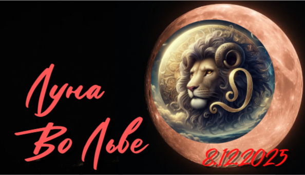 Луна во Льве сегодня с 5:48 по МСК