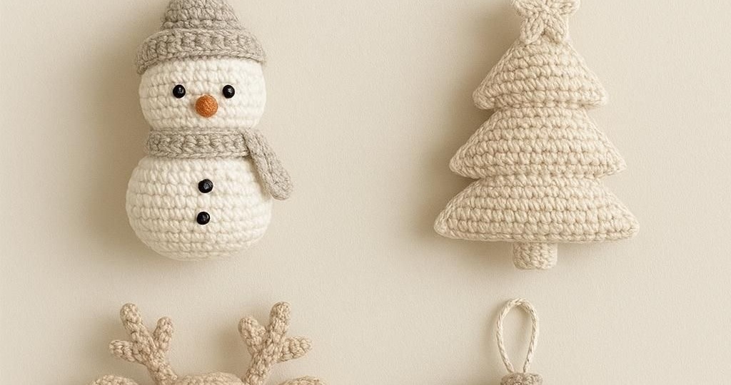 Вязаный новогодний декор: 5 тёплых идей, которые создадут атмосферу праздника