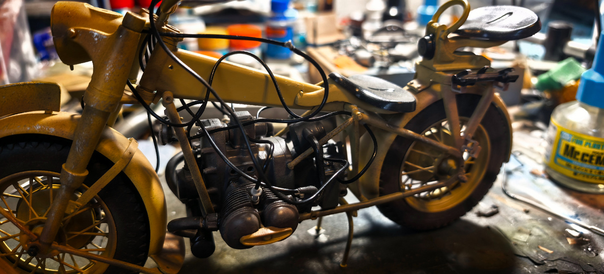 А это результат наброски всех шлангов...