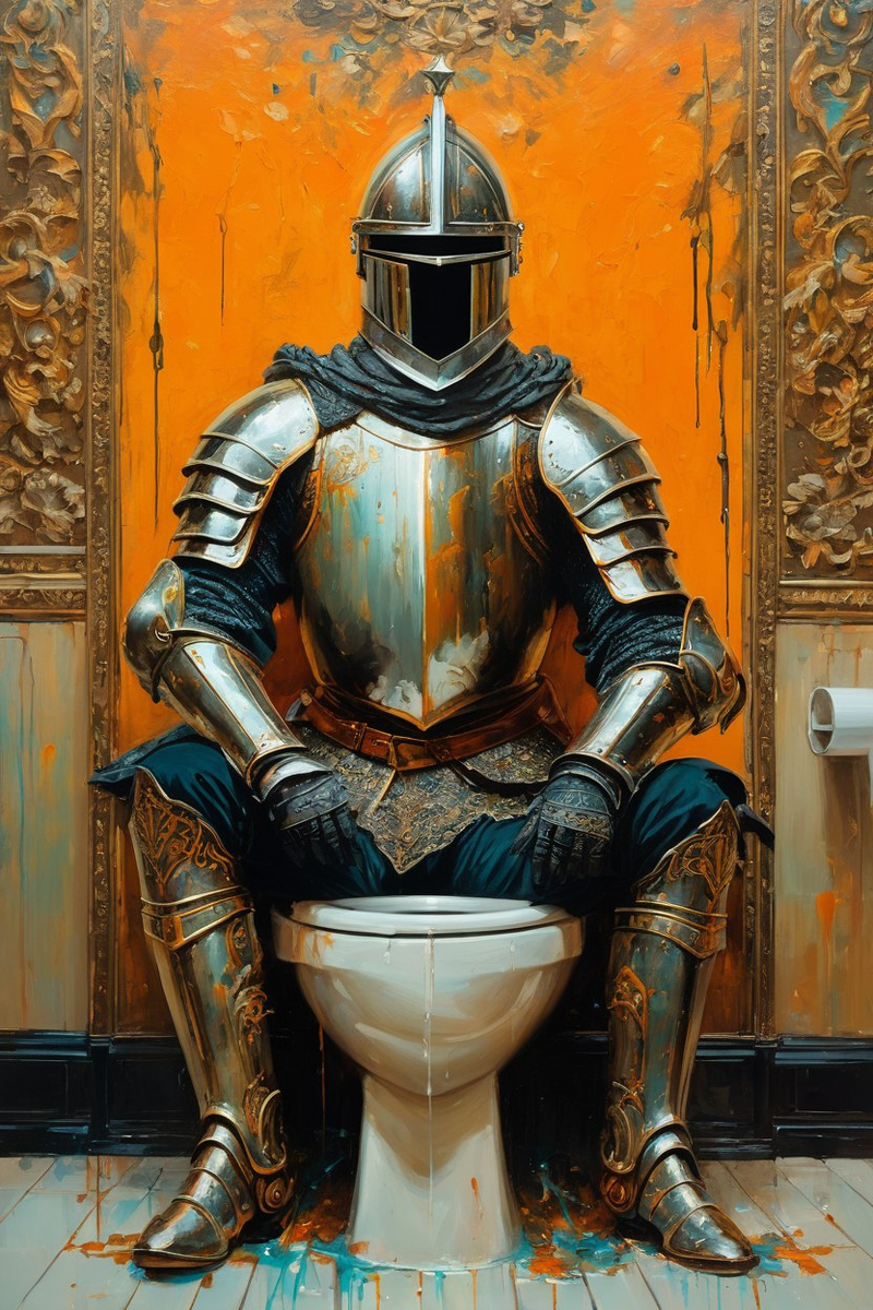 Скучали по нашему другу рыцарю?