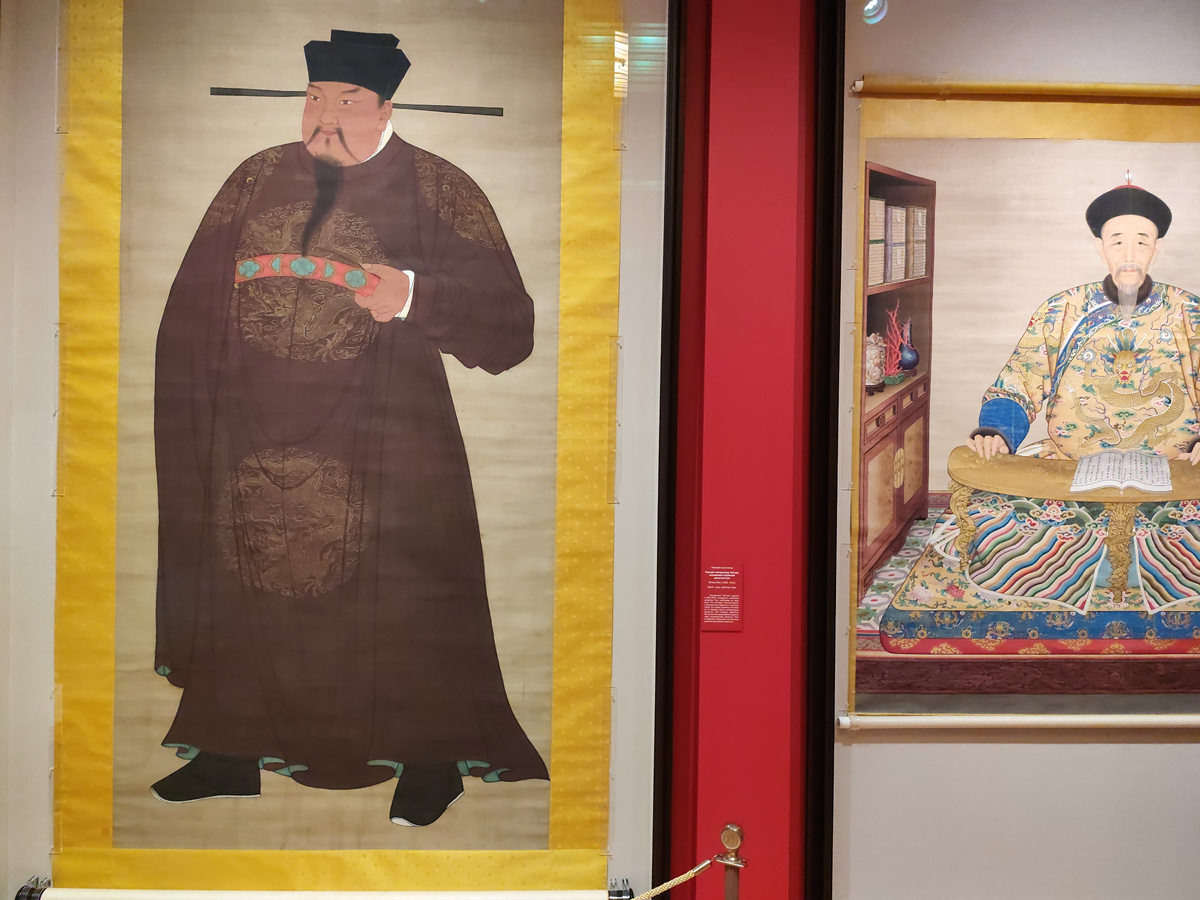 Выставка "Из Пекина в Москву: диалог культур" в Третьяковской галерее