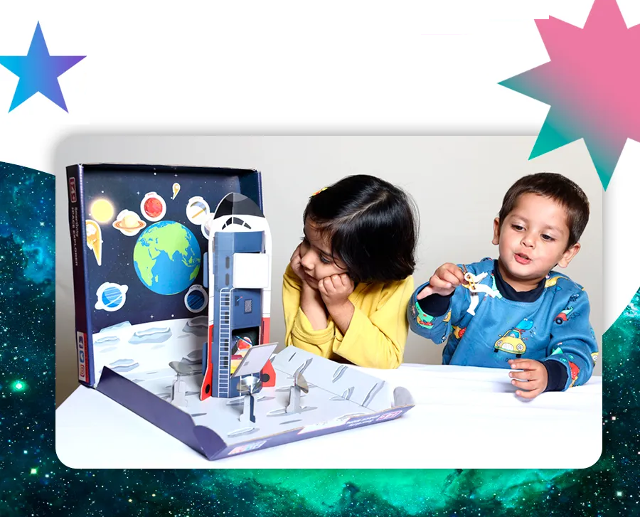 Smartivity Конструктор Космический исследователь деревянный конструктор