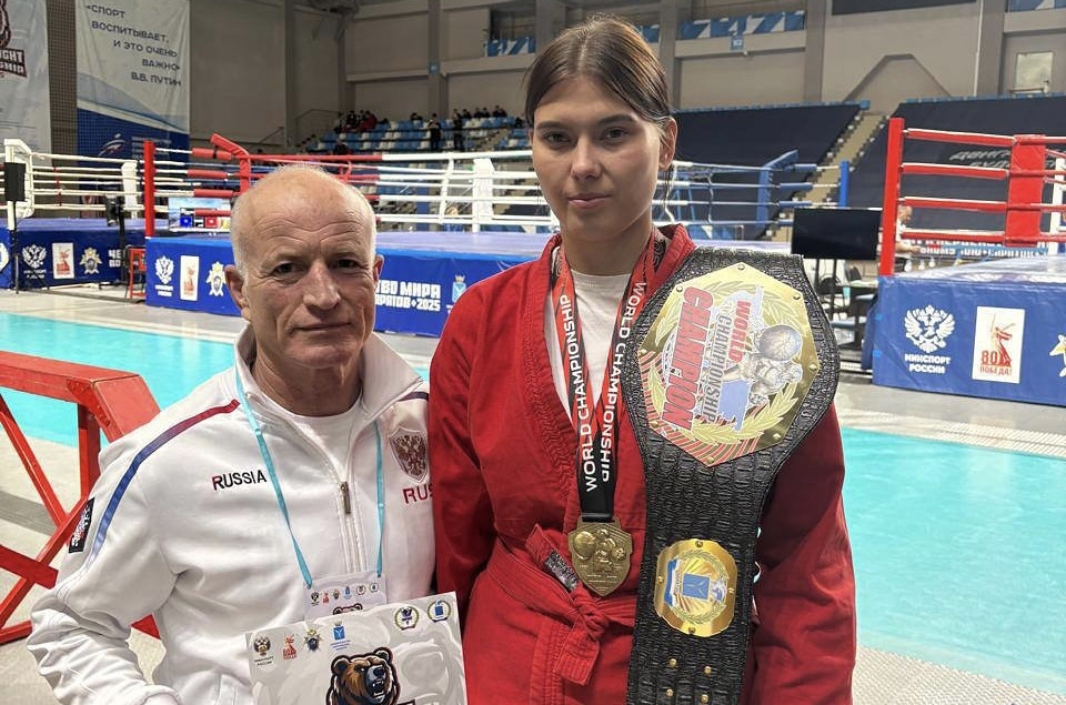    Татьяна Горюшина из Оренбургской области одержала двойную победу на мировом чемпионате по универсальному бою