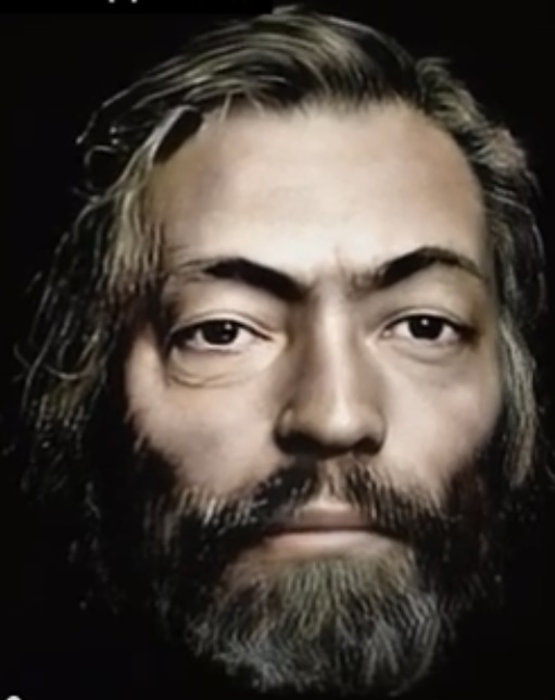 Современная реконструкция облика Андрея Боголюбского. Широко известная ранее реконструкция М.М. Герасимова современной наукой признана ошибочной и необъективной, сделанной в угоду ложной предпосылке о монголоидных чертах лица князя