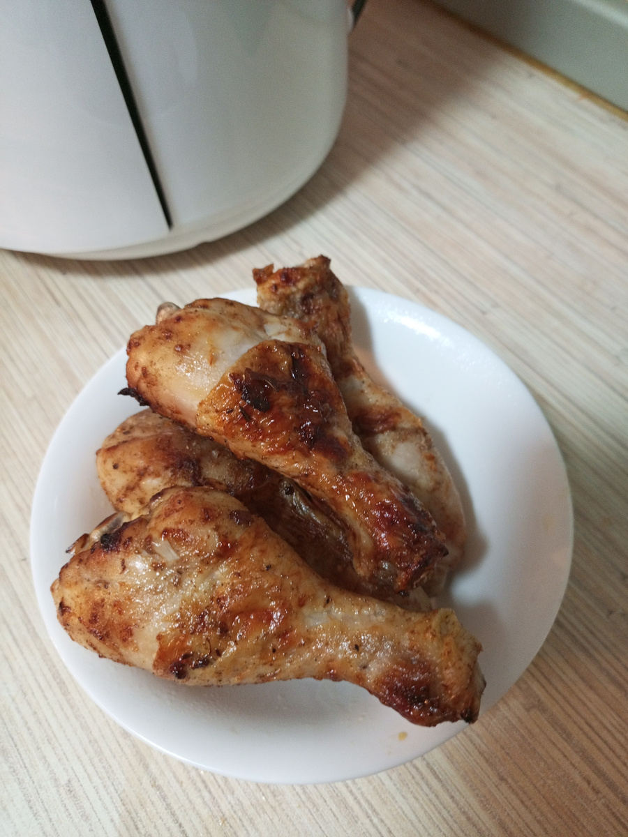 Вот такие румяные ножки получились