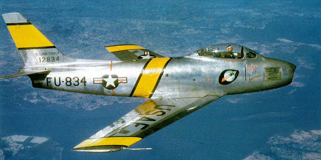 Модификации F-86 A и Е в небе Кореи