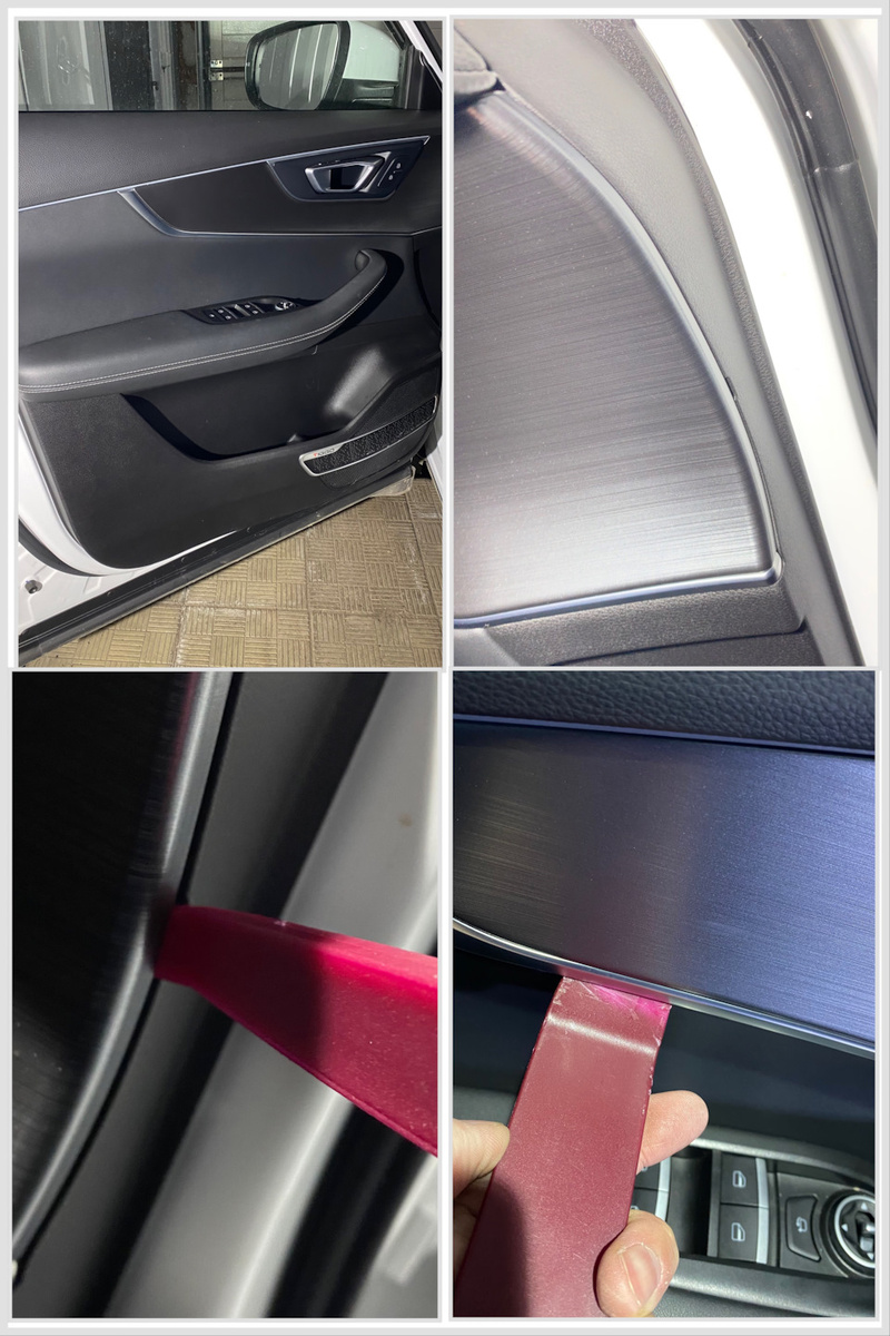 Со стороны петель находим специальное место для поддевания.