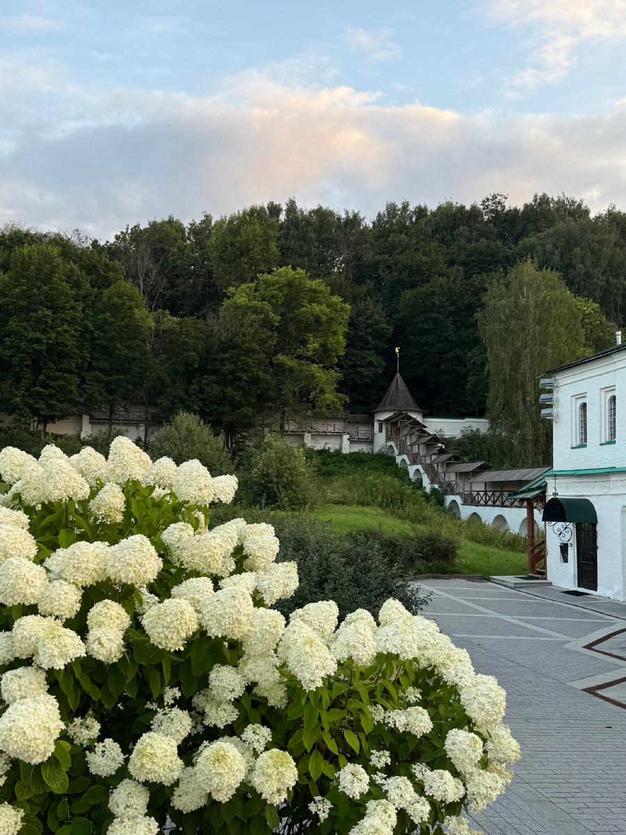 Летом в монастыре.Фото автора.