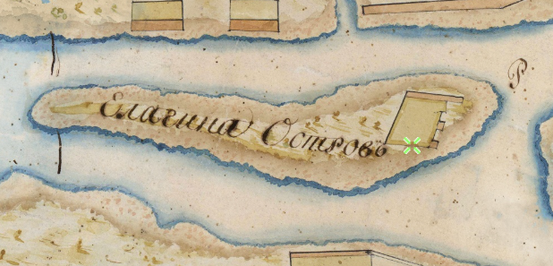 Фрагмент Карты 1792 года