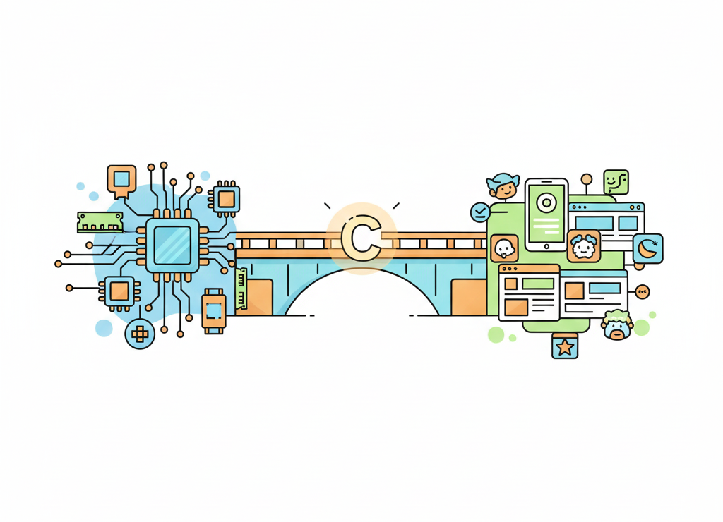 Язык C как мост