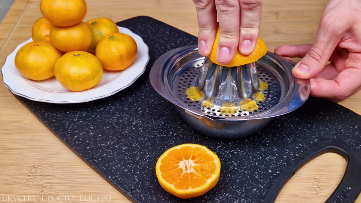 Новогодний МАНДАРИНОВЫЙ ТОРТ - Вкусно Просто Быстро