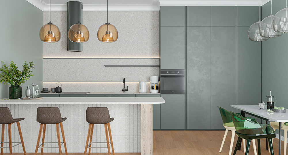 SPC-полы против плитки: что выбрать для кухни и почему